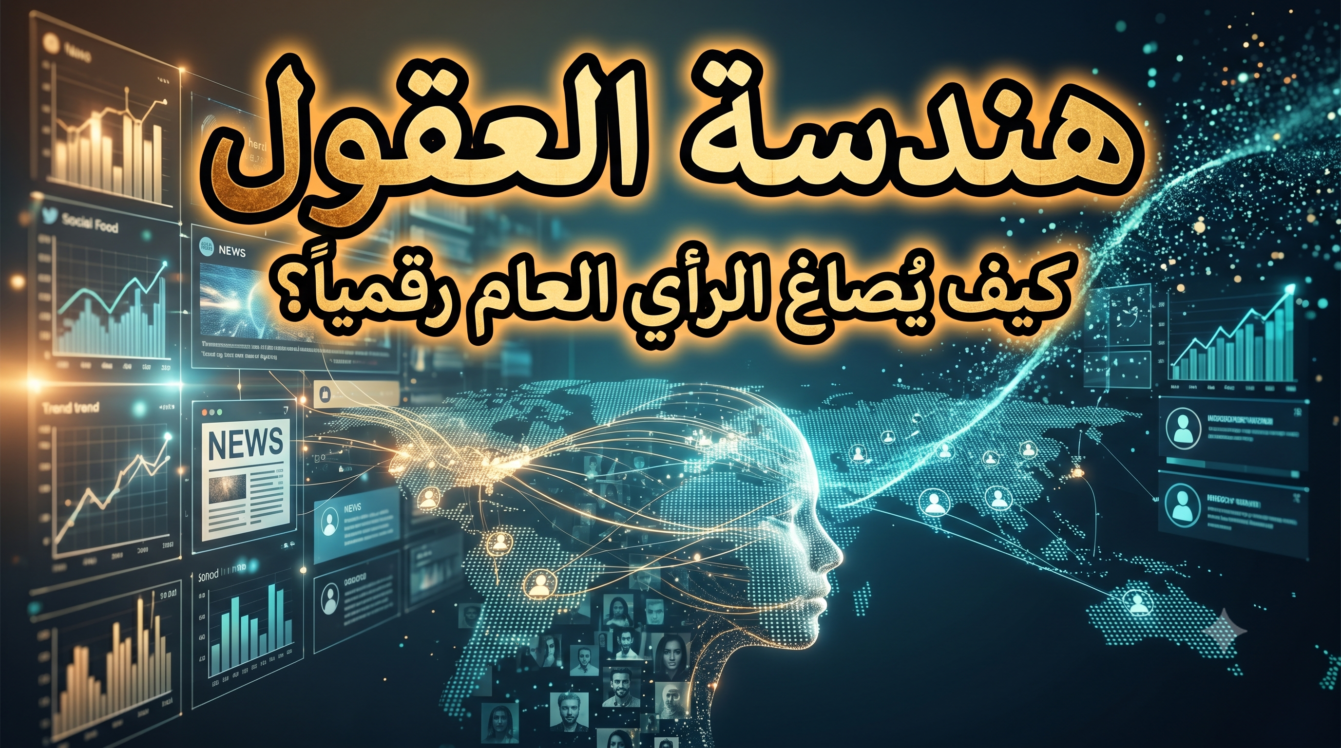 هندسة العقول : كيف يُصاغ الرأي العام رقمياً؟
